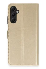 Uray store Samsung Galaxy A05S Kılıf Trend S Plus Kapaklı Kılıf - Gold