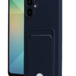 Uray store Samsung Galaxy A07 4G Kelvin Kartvizitli Silikon - Lacivert