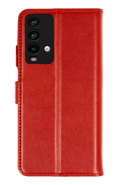 Uray store Xiaomi Redmi 9T Trend S Plus Kapaklı Kılıf - Kırmızı
