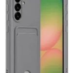 Uray store Samsung Galaxy A17 5G Kelvin Kartvizitli Silikon - Gri