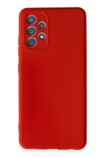 Uray store Samsung Galaxy A32 Kılıf First Silikon - Kırmızı