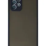 Uray store Samsung Galaxy A52 Kılıf Montreal Silikon Kapak - Lacivert
