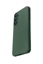Uray store Samsung Galaxy A57 5G Nano içi Kadife Silikon - Koyu Yeşil - Görsel 3