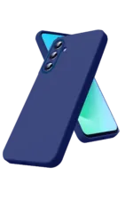Uray store Samsung Galaxy A57 5G Nano içi Kadife Silikon - Lacivert