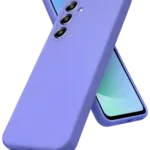 Uray store Samsung Galaxy A57 5G Nano içi Kadife Silikon - Lila