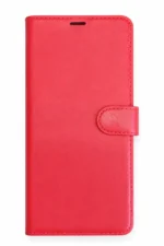 Uray store Samsung Galaxy M31 Kılıf Trend S Plus Kapaklı Kılıf - Kırmızı - Görsel 2