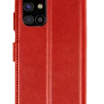 Uray store Samsung Galaxy M31S Kılıf Trend S Plus Kapaklı Kılıf - Kırmızı