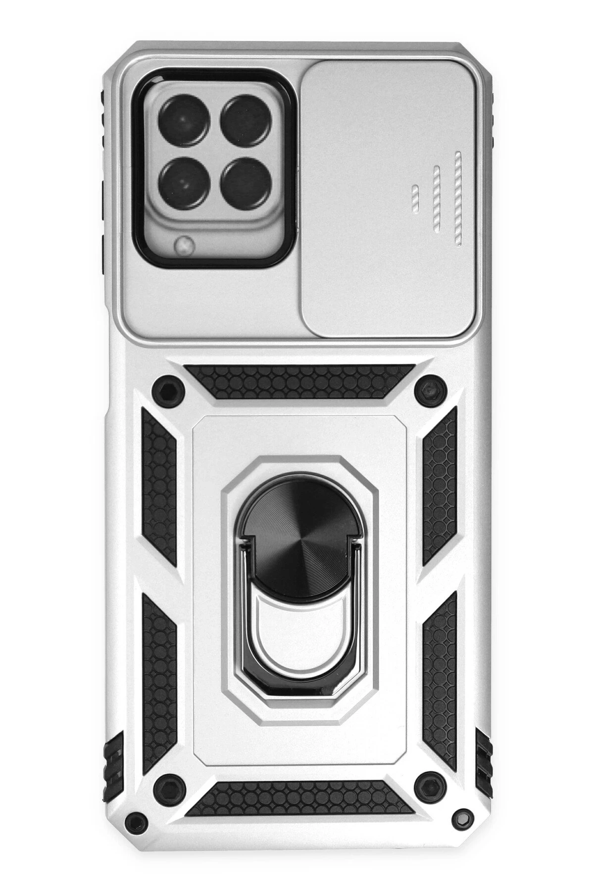 newface-samsung-galaxy-m33-kilif-pars-lens-yuzuklu-silikon-gumus-default Uray store Samsung Galaxy M33 Kılıf Pars Lens Yüzüklü Silikon - Gümüş - Görsel 1