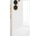 Uray store Samsung Galaxy M34 5G Kılıf Volet Silikon - Beyaz