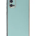 Uray store Samsung Galaxy S20 Kılıf Volet Silikon - Açık Yeşil