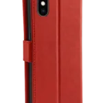 Uray store Apple iPhone XS Trend S Plus Kapaklı Kılıf - Kırmızı