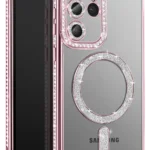 Uray store Samsung Galaxy S26 Ultra Joke Simli Magneticsafe Kılıf - Pembe