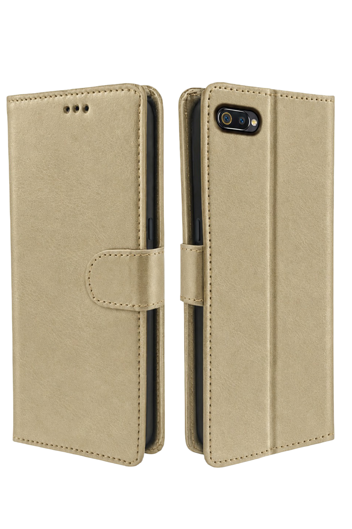 newface-samsung-realme-c2-trend-s-plus-kapakli-kilif-gold-default Uray store Realme C2 Trend S Plus Kapaklı Kılıf - Gold - Görsel 1