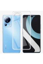 Uray store Xiaomi Mi 13 Lite Kılıf Lüx Şeffaf Silikon - Görsel 2