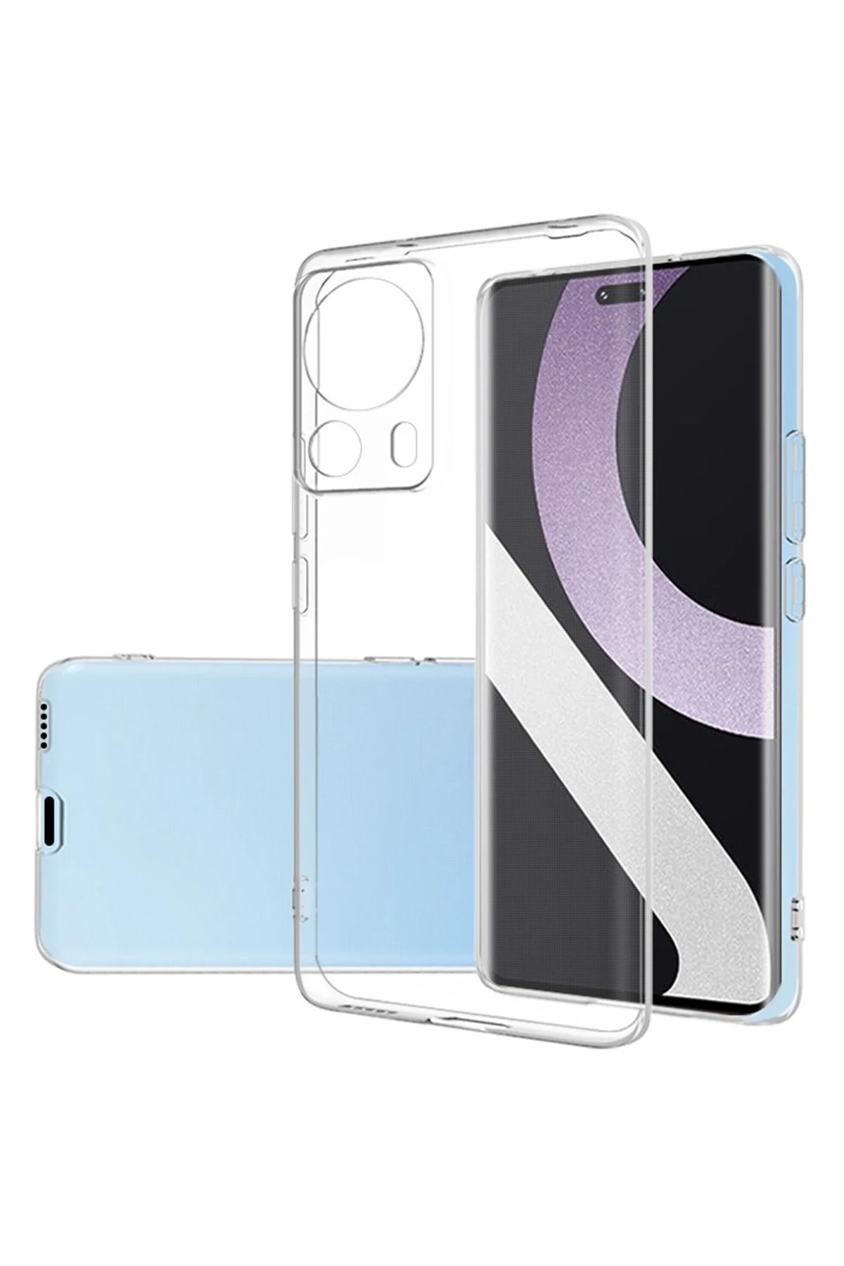 newface-xiaomi-mi-13-lite-kilif-lux-seffaf-silikon-default Uray store Xiaomi Mi 13 Lite Kılıf Lüx Şeffaf Silikon - Görsel 1