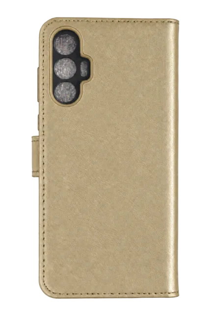 Uray store Tecno Spark 8 Pro Trend S Plus Kapaklı Kılıf - Gold