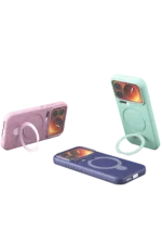Uray store Xiaomi Mi 17 Pro Max Regal Magsafe Standlı Kapak - Açık Pembe - Görsel 4