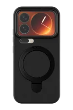 Uray store Xiaomi Mi 17 Pro Max Regal Magsafe Standlı Kapak - Siyah - Görsel 3