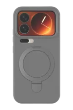 Uray store Xiaomi Mi 17 Pro Max Regal Magsafe Standlı Kapak - Titan Gri - Görsel 3