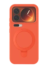 Uray store Xiaomi Mi 17 Pro Max Regal Magsafe Standlı Kapak - Turuncu - Görsel 3