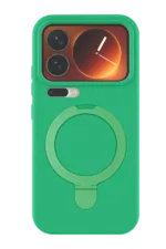 Uray store Xiaomi Mi 17 Pro Max Regal Magsafe Standlı Kapak - Yeşil - Görsel 3
