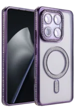 Uray store Xiaomi Mi 17T Joke Simli Magneticsafe Kılıf - Derin Mor