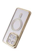 Uray store Xiaomi Mi 17T Joke Simli Magneticsafe Kılıf - Gold - Görsel 3