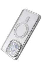 Uray store Xiaomi Mi 17T Joke Simli Magneticsafe Kılıf - Gümüş - Görsel 3