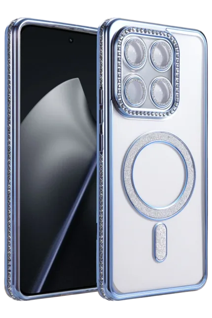 Uray store Xiaomi Mi 17T Joke Simli Magneticsafe Kılıf - Mavi