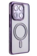 Uray store Xiaomi Mi 17T Pro Joke Simli Magneticsafe Kılıf - Derin Mor - Görsel 2