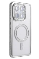 Uray store Xiaomi Mi 17T Pro Joke Simli Magneticsafe Kılıf - Gümüş - Görsel 2
