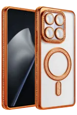 Uray store Xiaomi Mi 17T Pro Joke Simli Magneticsafe Kılıf - Turuncu
