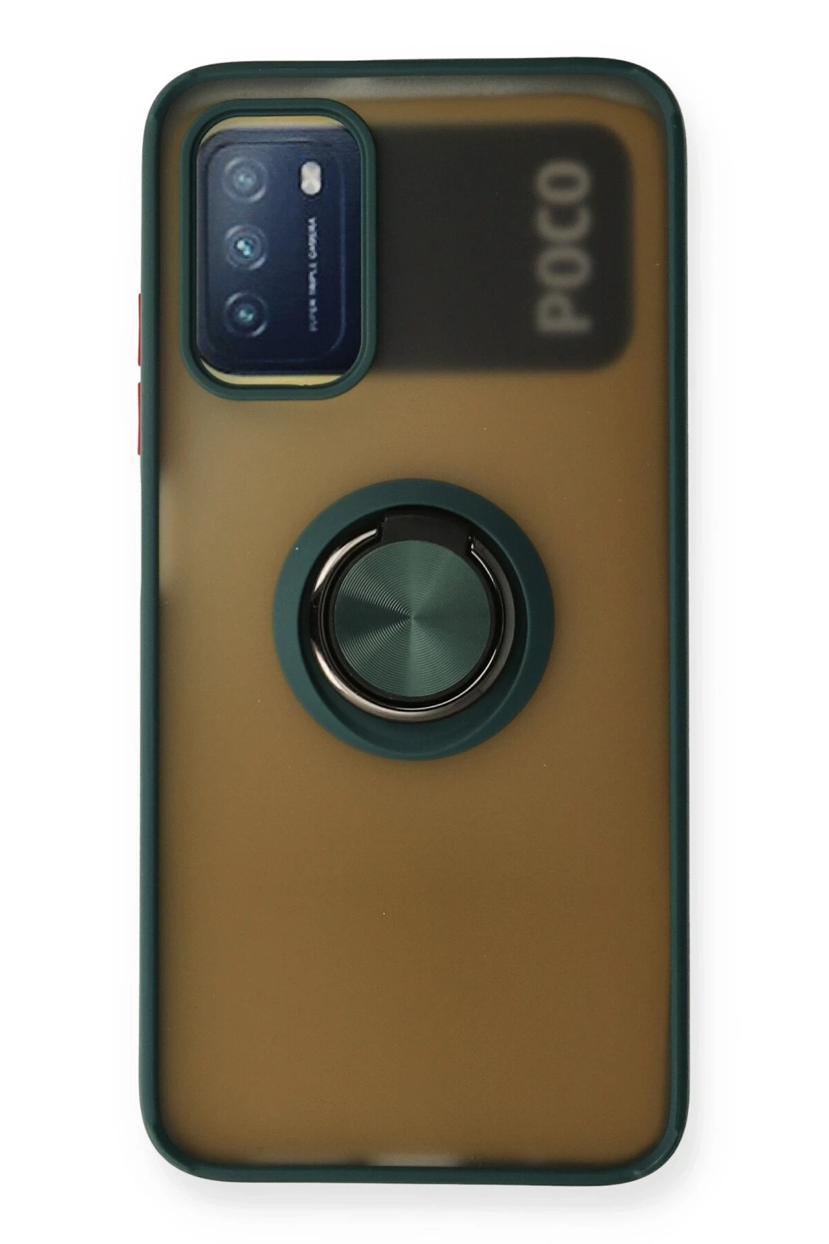 newface-xiaomi-redmi-9t-kilif-montreal-yuzuklu-silikon-kapak-yesil-default Uray store Xiaomi Redmi 9T Kılıf Montreal Yüzüklü Silikon Kapak - Yeşil - Görsel 1