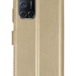 Uray store Oppo A52 Trend S Plus Kapaklı Kılıf - Gold