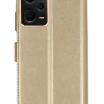 Uray store Xiaomi Redmi Note 12 5G Trend S Kapaklı Kılıf - Gold