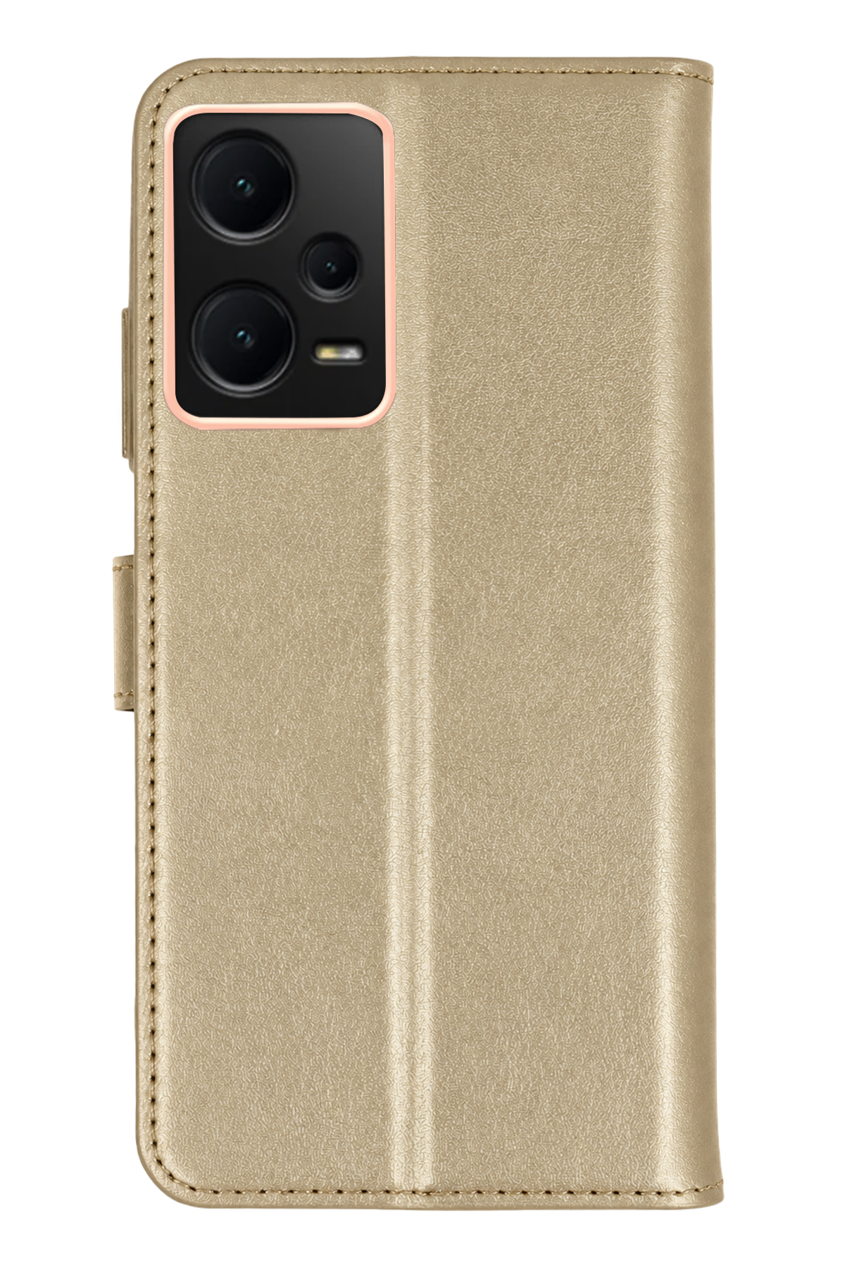 newface-xiaomi-redmi-note-12-5g-kilif-mirror-desenli-kapak-desen-9-default Uray store Xiaomi Redmi Note 12 5G Trend S Kapaklı Kılıf - Gold - Görsel 1
