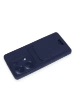 Uray store Xiaomi Redmi Note 13 Pro 4G Kılıf Kelvin Kartvizitli Silikon - Lacivert - Görsel 3