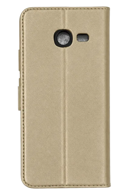 Uray store Samsung Galaxy J4 Plus Trend S Plus Kapaklı Kılıf - Gold