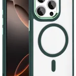 Joko Apple iPhone 15 Pro Max Terea Magsafe Kapak - Koyu Yeşil