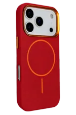 Joko Apple iPhone 18 Pro/17 Pro Luno Deri Magsafe Kapak - Bordo