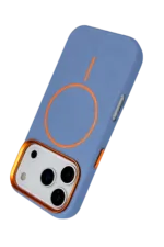 Joko Apple iPhone 18 Pro/17 Pro Luno Deri Magsafe Kapak - Sierra Blue - Görsel 2
