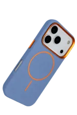 Joko Apple iPhone 18 Pro/17 Pro Luno Deri Magsafe Kapak - Sierra Blue - Görsel 3