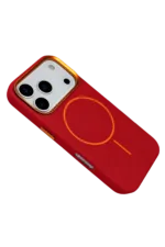 Joko Apple iPhone 18 Pro Max/17 Pro Max Luno Deri Magsafe Kapak - Bordo - Görsel 2