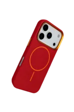 Joko Apple iPhone 18 Pro Max/17 Pro Max Luno Deri Magsafe Kapak - Bordo - Görsel 3
