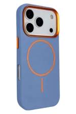 Joko Apple iPhone 18 Pro Max/17 Pro Max Luno Deri Magsafe Kapak - Sierra Blue
