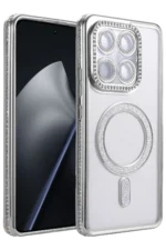 Uray store Xiaomi Mi 15T Pro Joke Simli Magneticsafe Kılıf - Gümüş