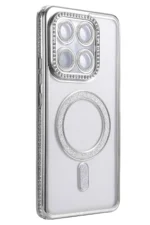 Uray store Xiaomi Mi 15T Pro Joke Simli Magneticsafe Kılıf - Gümüş - Görsel 3