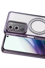 Uray store Xiaomi Redmi 15 4G Joke Simli Magneticsafe Kılıf - Derin Mor - Görsel 2