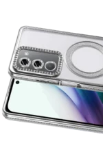 Uray store Xiaomi Redmi 15 4G Joke Simli Magneticsafe Kılıf - Gümüş - Görsel 2