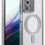 Uray store Xiaomi Redmi 15 4G Joke Simli Magneticsafe Kılıf - Gümüş